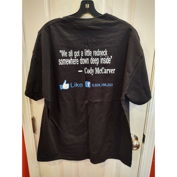 Cody McCarver T Shirt XL Black Gildan Country Music Confederate Railroad - Picture 2 of 4